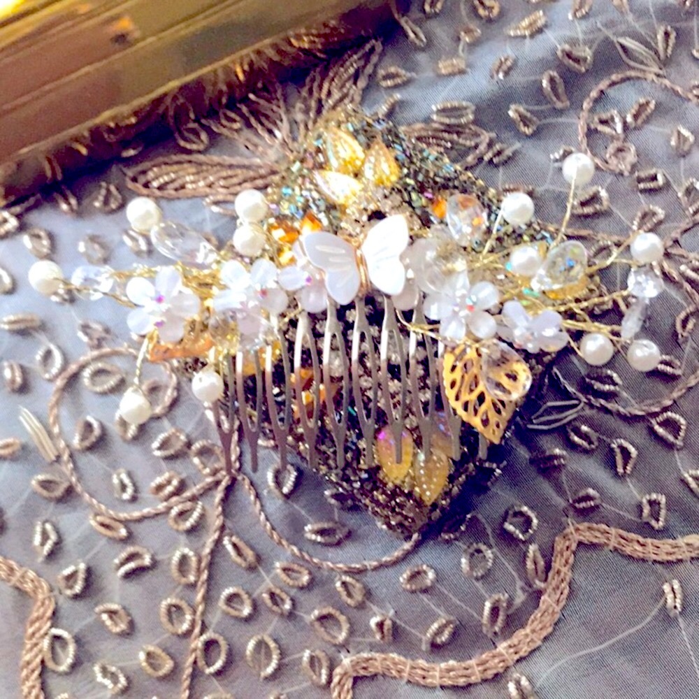 🦋25=Butterfly Collection hair comb (40% off)